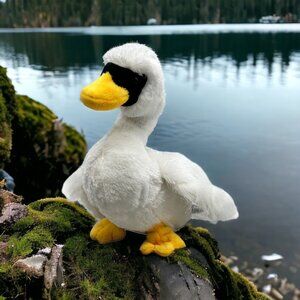 Ganz Webkinz White Swan 9" Plush Stuffed Animal Toy Ugly Duckling No Code